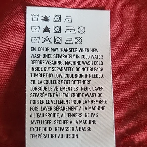 American Eagle Seriously Soft Classic Fit Lg Slv Button Down Shirt Sz LT. Rust - Picture 11 of 12